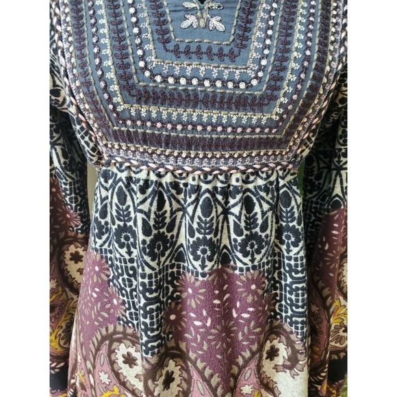 QED London Floral Polyester LongSleeve Stylish Top - Picture 3 of 12